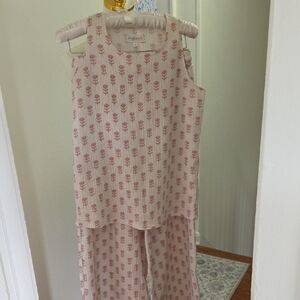 Berkshire Pink Floral Textured Top